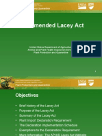 Lacey Act Presentation August 2009