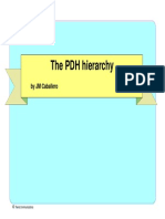 The PDH Hierarchy: by JM Caballero