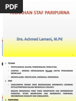 Contoh Telaahan Staf Penataan Pns