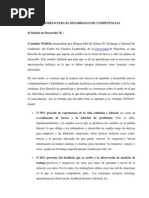 Modelo Para El Desarrollo de Competencias