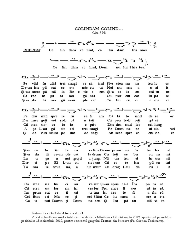 Colindam Colind | PDF