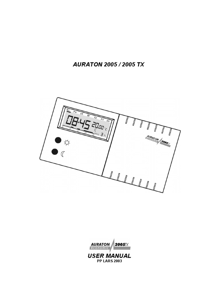 Manual Auraton 2005 En | PDF | Transmitter | Radio