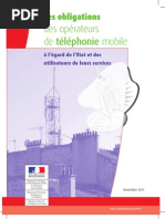 Les Obligations Des Operateurs de Telephonie Mobile Cle63542d