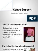 Tablet Support For Job Seekers Uk