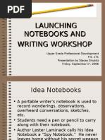Download Writers Notebook by jedisam SN19031045 doc pdf
