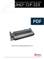 Samsung CLP 325 TONER Reman Spanish