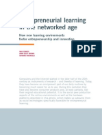 Entrepreneurial Learning in Networked Age