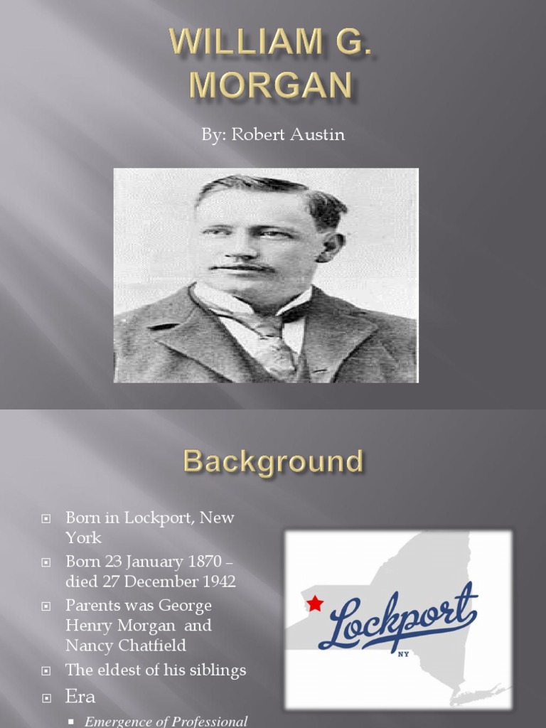 William G Morgan | PDF | Leisure | Teams