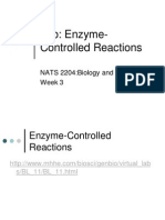 Lab: Enzyme-Controlled Reactions: NATS 2204:biology and Lab Week 3