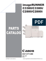 Canon IR C3380 Parts Manual