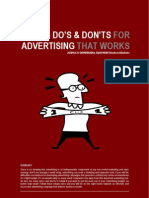 Do's & Don'ts For Advertising That Works