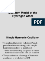 Quantum Model of The Hydrogen Atom - Clase Martes - 15!10!2013