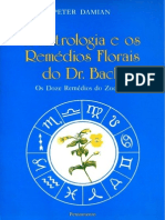 3198301 Astrologia e Os Remedios Do Dr Bach a Peter Damian