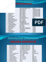 Mahasiswa Undangan Update PDF