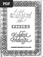 Download KATALOG KOLEKSI MELAYU by PERPUSTAKAAN ALAM  TAMADUN MELAYU PATMA SN190350488 doc pdf