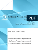 Software Process Improvement: Nizam Farid Ahmed Senior Software Architect, LEADS