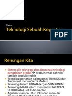 Pengembangan Teknologi Agribisnis berbasis Masyarakat