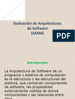 Evaluación Arquitectura Software ATAM