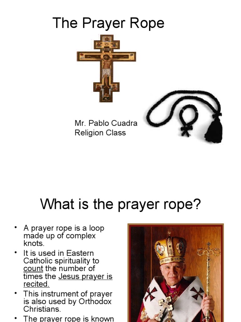 Understanding the Orthodox Prayer Rope | PDF | Religious Rituals ...