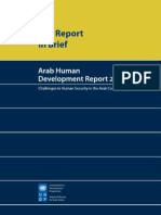 Arab Human Development Report 2009 -Executive Summary