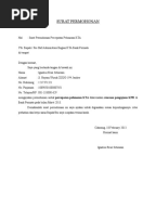 Contoh Surat Tanda Terima Dokumen