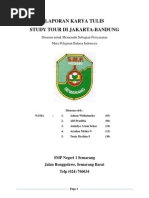 Laporan Study Tour Ke Jakarta