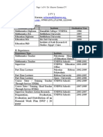 DR Muneer Jebreel Karama CV