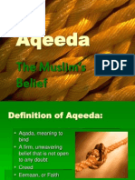 Aqeeda: The Muslim's Belief