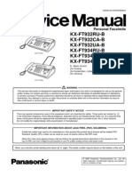 Service Manual KX-FT932