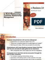 Chapter Six: Integrating Processes To Build Relationships: Customer Relationship Management