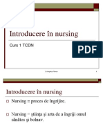 Curs 1 Introducere în nursing