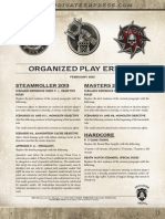 Organized Play Errata 2013