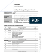 Silabus s2 Sistem Informasi 2009 2014