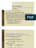 Bessel's Equation