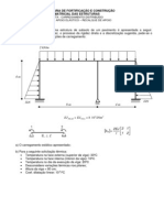 Exercícios de Análise Matricial Das Estruturas