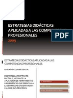 ESTRATEGIAS DIDÁCTICAS APLICADAS A LAS COMPETENCIAS PROFESIONALES