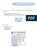 Menú Insertar de Word 2007
