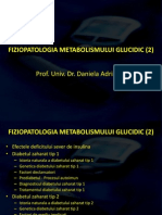 Fiziopatologia Metabolismului Glucidic