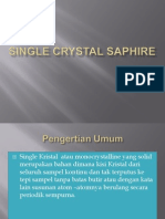 Single Crystal Saphire