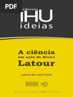 Cadernos IHU Bruno Latour