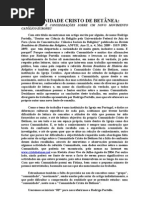 COMUNIDADE CRISTO DE BETÂNEA - Documento Integral