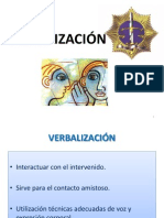 VERBALIZACION