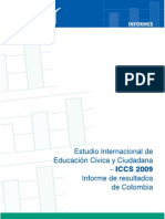 Informe de Resultados de Colombia en Iccs 2009