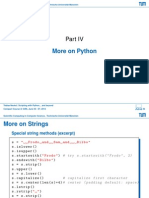 Python Strings Methods and File I/O