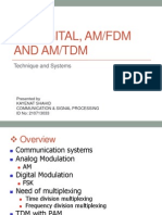 Am/fdm and Am/tdm