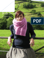 Bobble Rib Scarf: by Gemma Atkinson