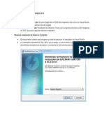Instalación de Visual Studio 2010 PDF