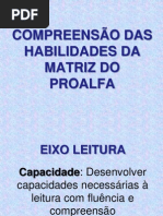 HABILIDADES PARA LEITURA COM FLUÊNCIA E COMPREENSÃO