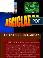 Reciclarea Sticlei