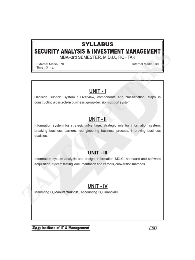 Security Analysis & Investment Management | PDF | Stocks | Yield (Finance)